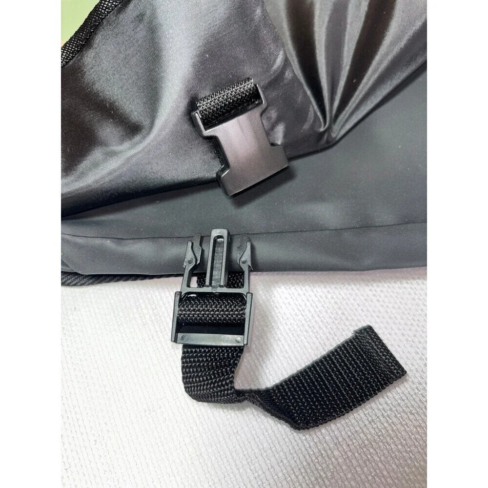 Hugo Boss Olive Green Polyvinyl Messenger Laptop Shoulder Bag NWOT